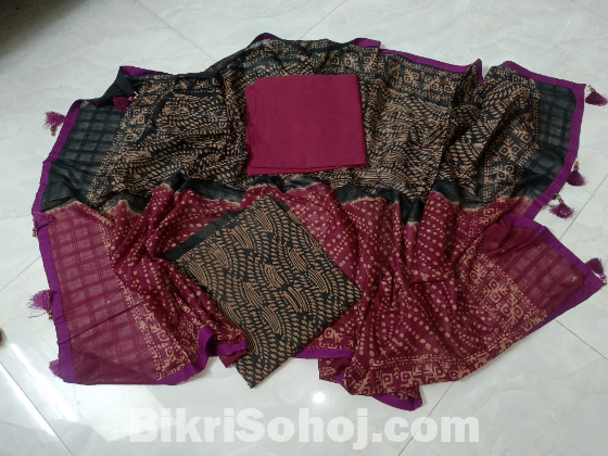 Batik fabric 3 piece